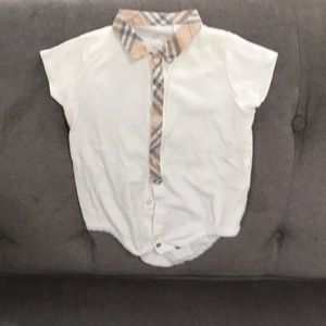 Burberry onesie